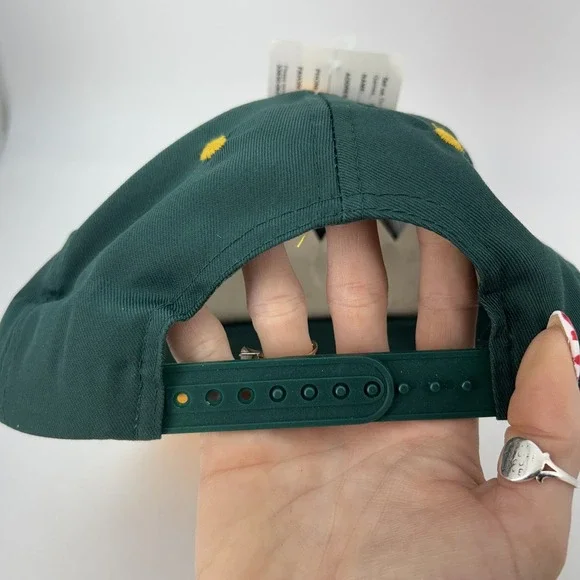 Vintage Green Bay Packers Hat Cap Snap Back NFL Football Game Day Mens 90s